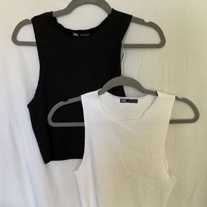 ZARA MUSCLE TEE - TANK TOPS - MEDIUM